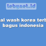 facial wash korea terbaik bagus indonesia
